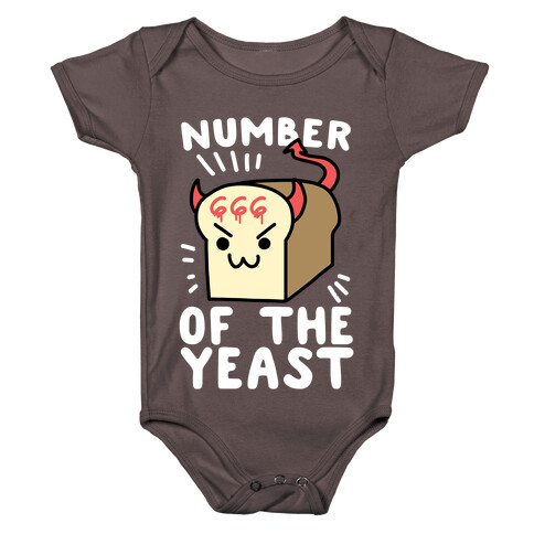 Number of the Yeast Baby One-Piece