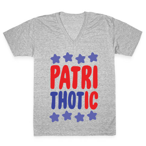 Patrithotic V-Neck Tee Shirt