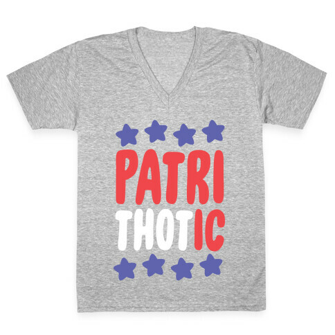 Patrithotic V-Neck Tee Shirt