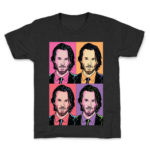 Keanu Pop Art Portrait Kids T-Shirt