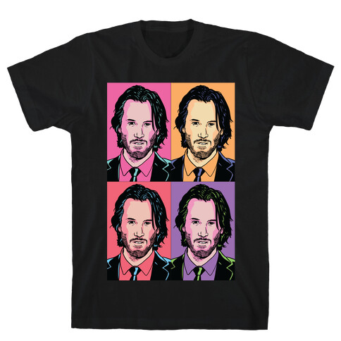 Keanu Pop Art Portrait T-Shirt