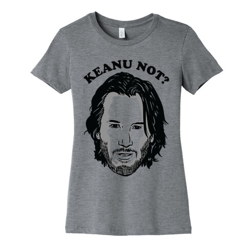 Keanu Not? Womens T-Shirt