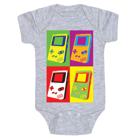 Gameboy Pop Art Pattern Baby One-Piece