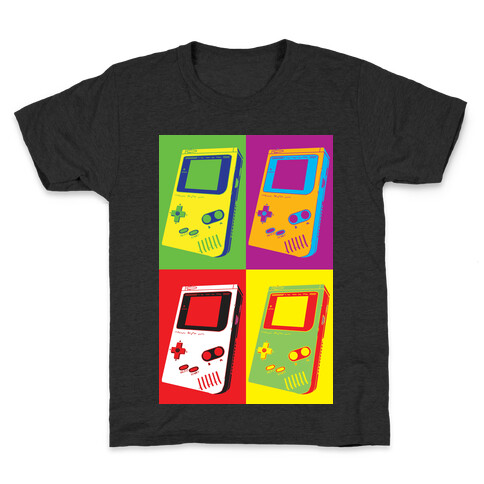 Gameboy Pop Art Pattern Kids T-Shirt