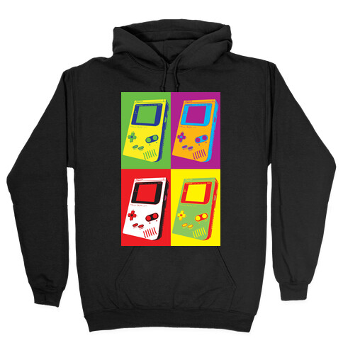 Gameboy Pop Art Pattern Hooded Sweatshirt