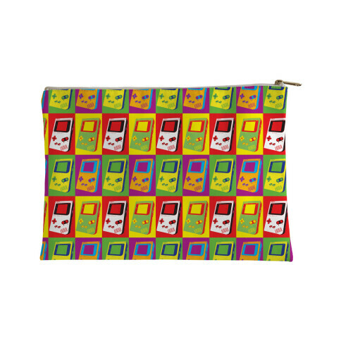 Gameboy Pop Art Pattern Accessory Bag