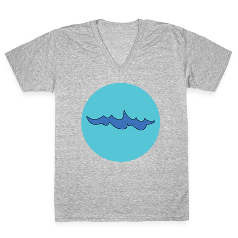 WATER! V-Neck Tee Shirt