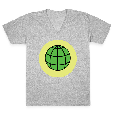 EARTH! V-Neck Tee Shirt