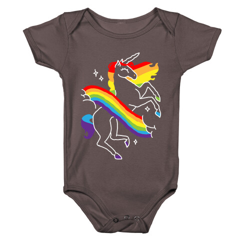 Unicorn Pride  Baby One-Piece