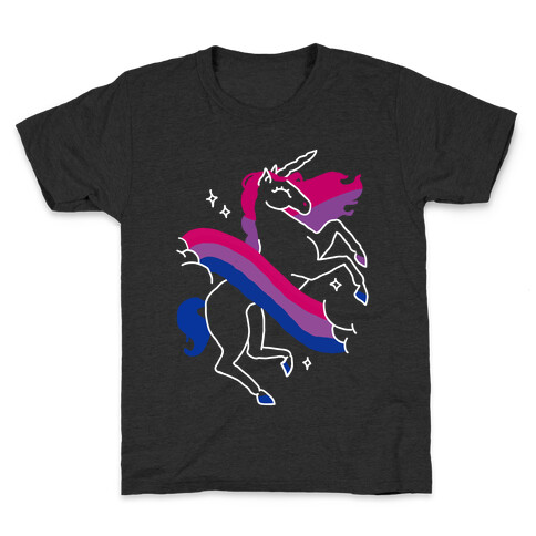 Unicorn Bi Pride  Kids T-Shirt