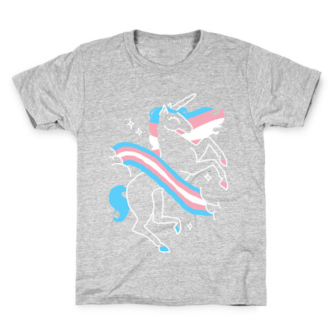 Unicorn Trans Pride  Kids T-Shirt