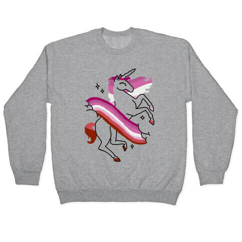 Unicorn Lesbian Pride  Pullover