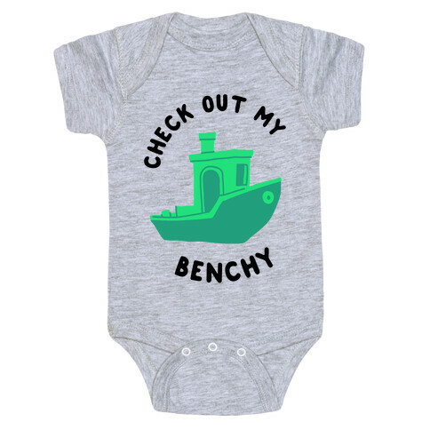 Check Out My Benchy Baby One-Piece
