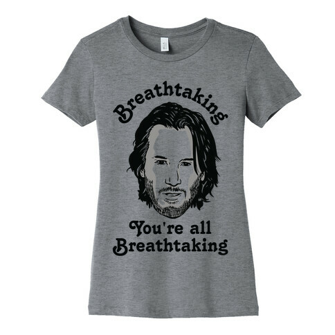 Breathtaking Keanu Womens T-Shirt