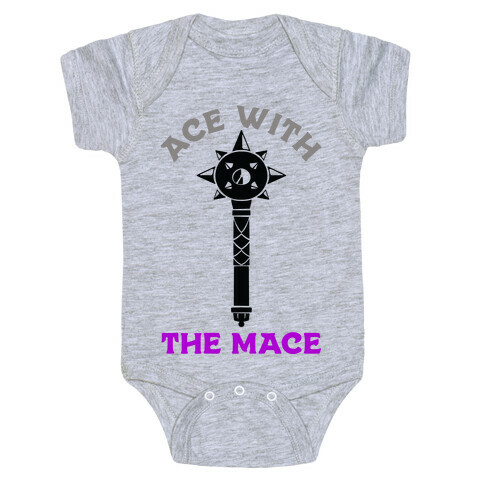 Ace with the Mace Baby One-Piece