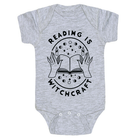 Reading is Witchcraft Baby One-Piece