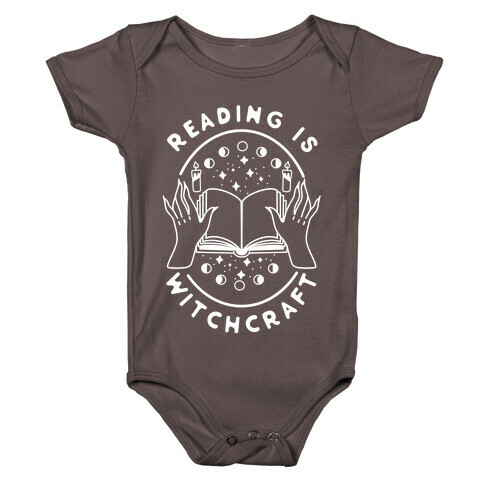 Reading is Witchcraft Baby One-Piece