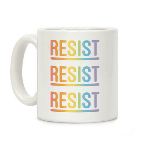 Rainbow Resist Coffee Mug