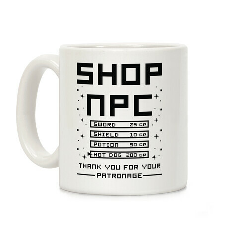 Shop NPC Coffee Mug