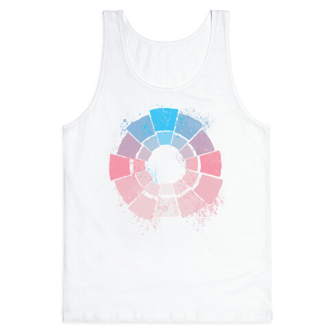 Trans Pride Color Wheel Tank Top