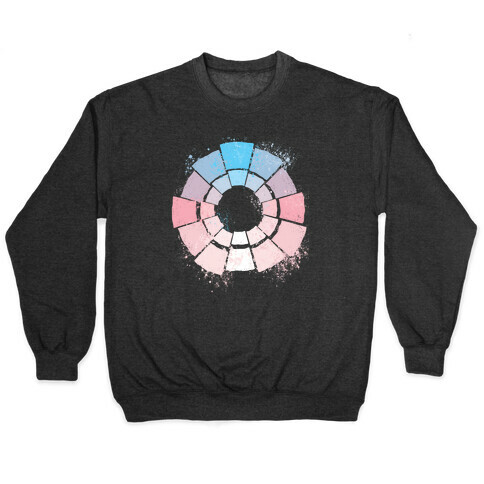 Trans Pride Color Wheel Pullover