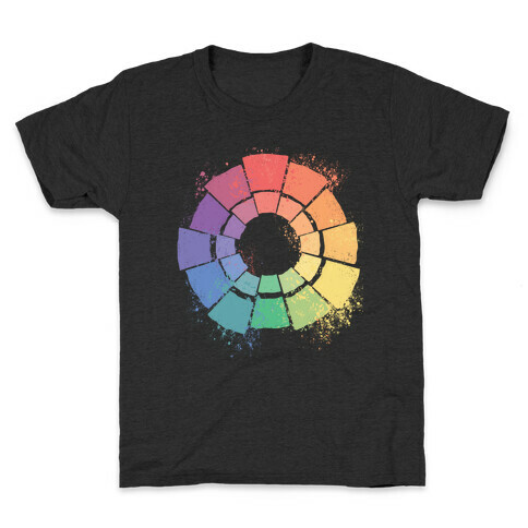 Gay Pride Color Wheel Kids T-Shirt