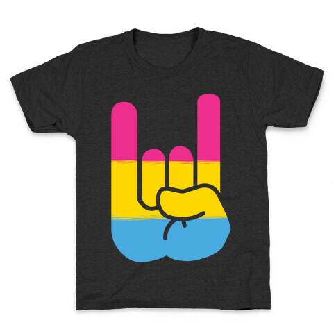 Rock On Pan Pride Kids T-Shirt