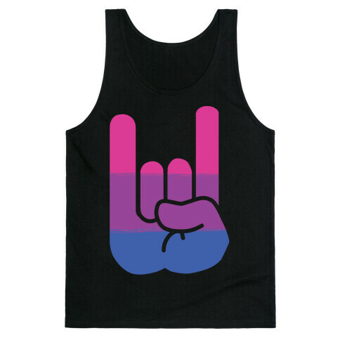 Rock On Bi Pride Tank Top