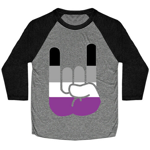 Rock On Ace Pride Baseball Tee