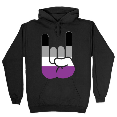 Rock On Ace Pride Hooded Sweatshirt