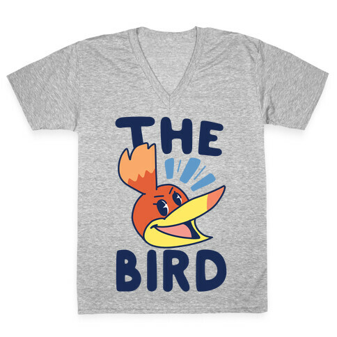 The Bird (1 of 2 pair) V-Neck Tee Shirt