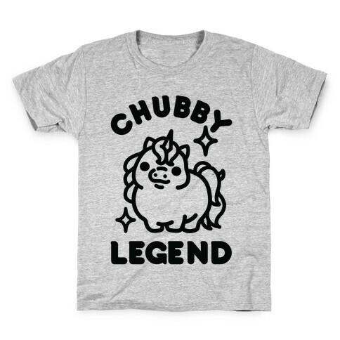 Chubby Legend Unicorn Kids T-Shirt