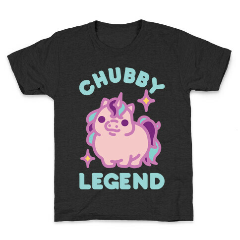 Chubby Legend Unicorn Kids T-Shirt