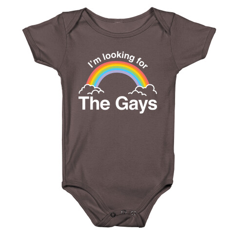 I'm Looking For The Gays Baby One-Piece