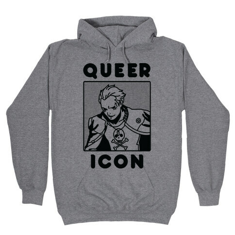 Queer Icon Kanji Hooded Sweatshirt