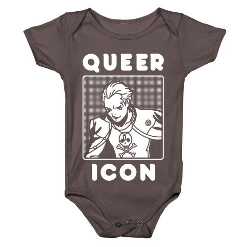 Queer Icon Kanji Baby One-Piece