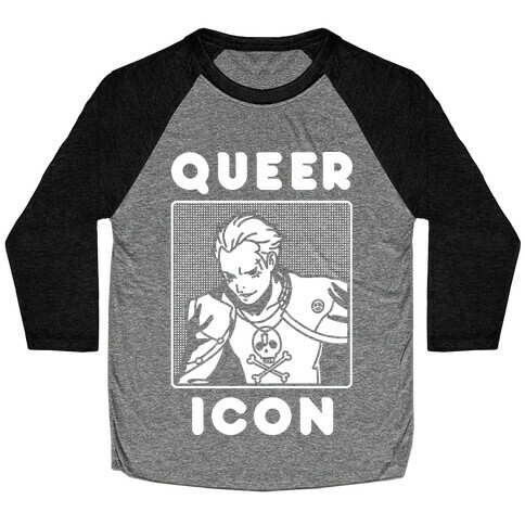 Queer Icon Kanji Baseball Tee