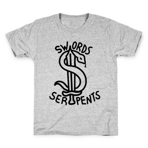Swords and Serpents Kids T-Shirt