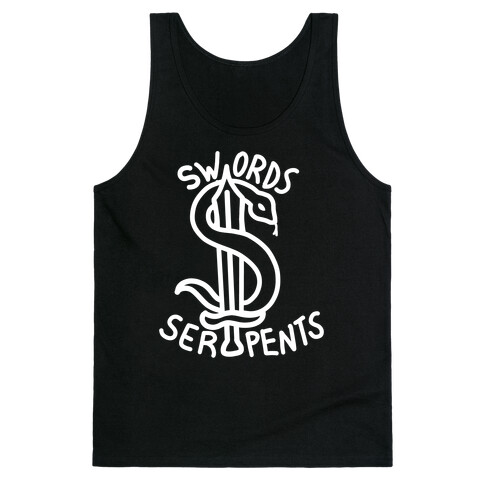 Swords and Serpents Tank Top