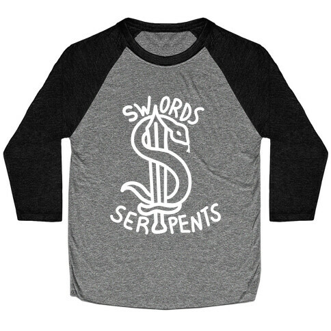 Swords and Serpents Baseball Tee