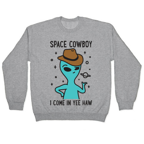 Space Cowboy Alien Pullover