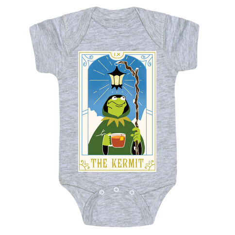 The Kermit Tarot Card Baby One-Piece