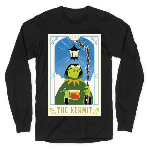 The Kermit Tarot Card Long Sleeve T-Shirt