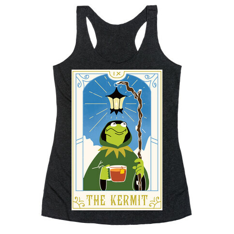 The Kermit Tarot Card Racerback Tank Top