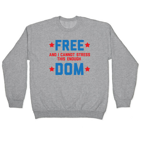 Free (and I cannot stress this enough) Dom Pullover