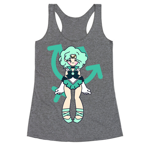 Pretty Gardian: Neptune Racerback Tank Top