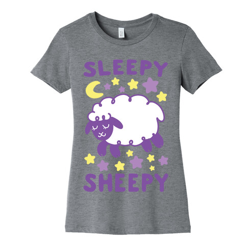 Sleepy Sheepy Womens T-Shirt