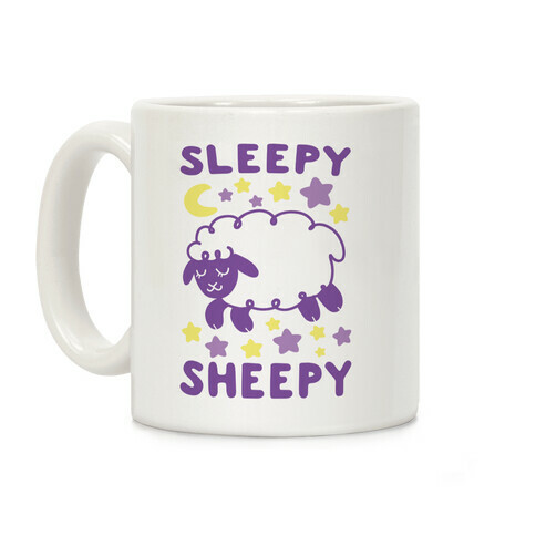 Sleepy Sheepy Coffee Mug