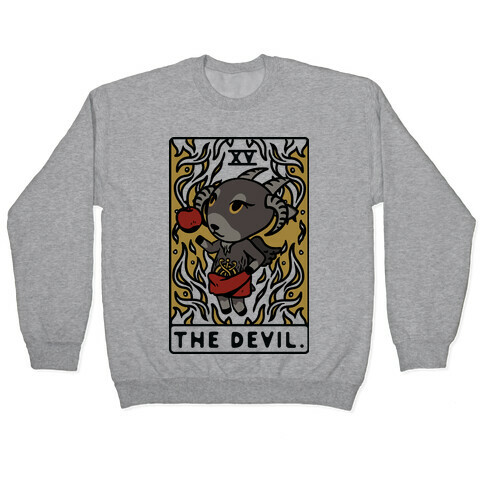 The Devil Tarot Card Animal Crossing Parody Pullover