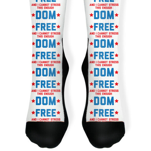 Free (and I cannot stress this enough) Dom Sock
